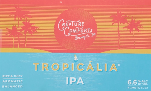 Creature Comforts® Tropicalia India Pale Ale Perspective: back