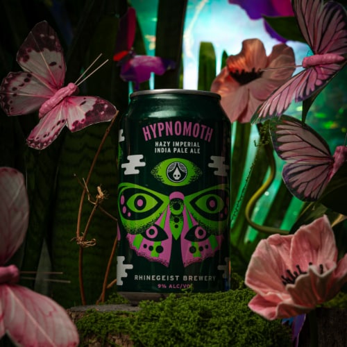 Rhinegeist Hypnomoth Hazy Imperial India Pale Ale Cans Perspective: back