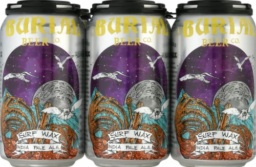 Burial Beer Co. Surf Wax IPA Beer Perspective: back