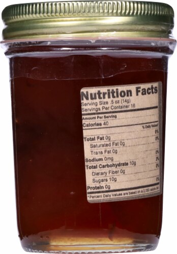 Lucky Clover Farm Caramel Apple Jam Perspective: back