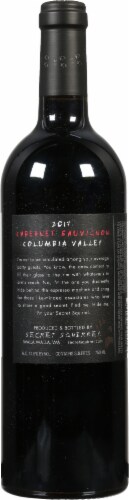Secret Squirrel Cabernet Sauvignon Wine Perspective: back