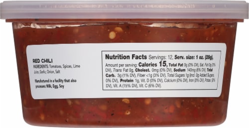 Salsa Queen® Red Chili Salsa Perspective: back