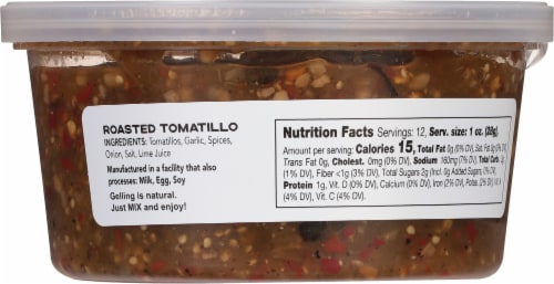 Salsa Queen® Gourmet Tomatillo Salsa Perspective: back