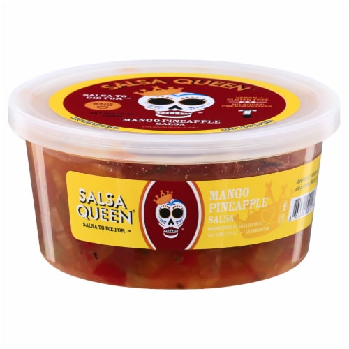 Salsa Queen® Mango Pineapple Salsa Perspective: back