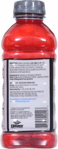 Revitalyte® Black Label Strawberry Breeze Energy Drink Perspective: back