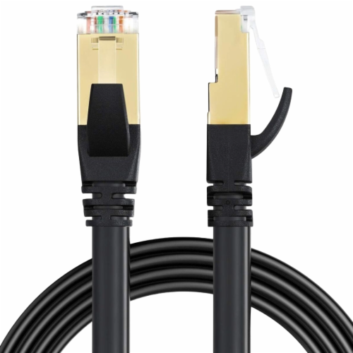 Cat 8 Ethernet RJ45 LAN Cable Super Speed 40Gbps Patch Network Gold Plated  (3ft), 1 - Fred Meyer