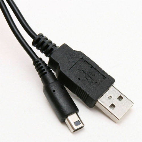 USB Power Charger Charging Cable Compatible with 3DS DSi NDSI XL PADA A126 Perspective: back