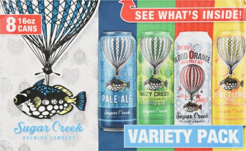 Sugar Creek Brewing Co. Variety Pack Perspective: back