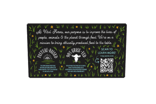 Vital Farms® Sea Salted Butter Sticks Perspective: back