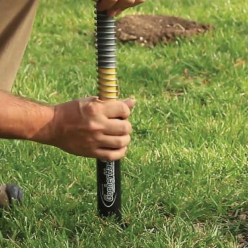 Gopher Hawk Spring Loaded Snare Style Gopher & Mole Trap Perspective: back