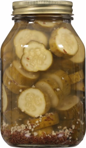 Stamey's No Pepper Salty Dill Pickles Perspective: back