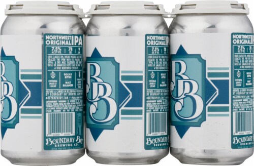 Boundary Bay Brewing Co. Northwest Original IPA Beer Perspective: back