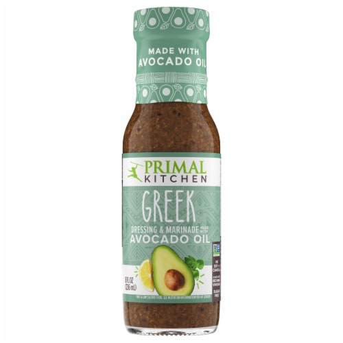 Primal Kitchen Greek Vinaigrette & Marinade Perspective: back