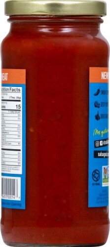Salsa God™ Smoky Garlic Chipotle Medium Heat Restaurant Style Salsa Perspective: back