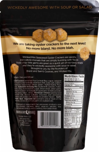 Moonlight Mixes™ Wicked Minis™ Garlic Parmesan Oyster Crackers Perspective: back