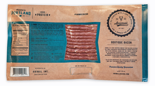 Animal Uncured Lamb Bacon, 8 oz - Food 4 Less