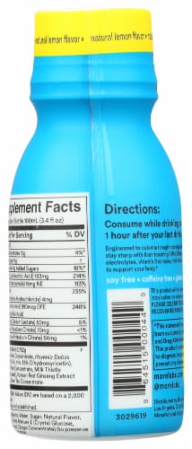 More Labs® Natural Lemon Morning Recovery® Beverage Perspective: back
