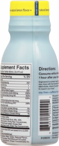 More Labs® Natural Lemon Sugar Free Morning Recovery® Beverage Perspective: back