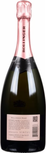 Bollinger Rose Champagne Perspective: back