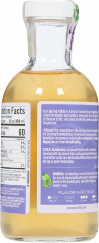 Kombucha 221 BC® Lavender + Moringa Kombucha Perspective: back