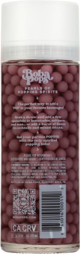 Boba POPS Raspberry Liqueur Perspective: back