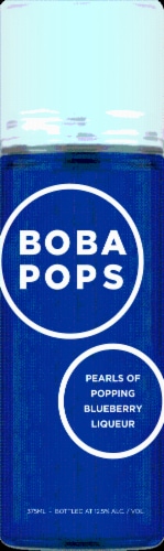 Boba POPS Blueberry Liqueur Perspective: back