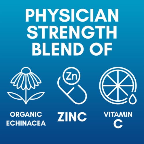 EZCpak with Echinacea Vitamin C and Zinc Immune Support Supplement Perspective: back