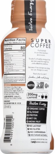 Kitu Life Super Coffee® Hazelnut Enhanced Coffee Beverage Perspective: back