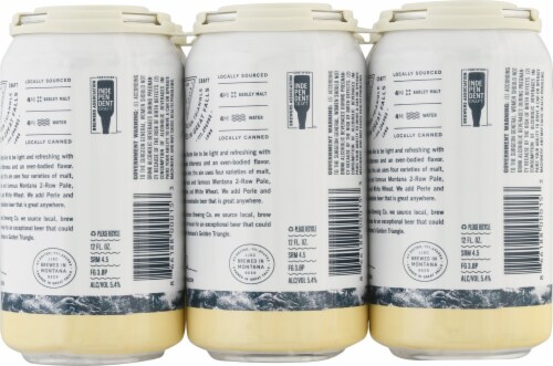 Jeremiah Johnson Brewing Co. Blonde Ale Perspective: back