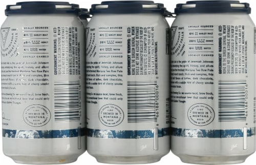 Jeremiah Johnson Brewing Co. Mountain Man Scotch Ale Beer Perspective: back