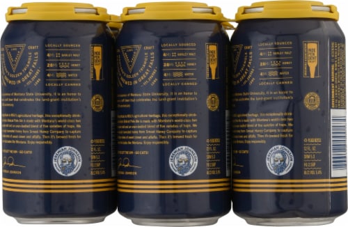 Jeremiah Johnson Brewing Co. Golden Bobcat Pale Ale Beer Perspective: back