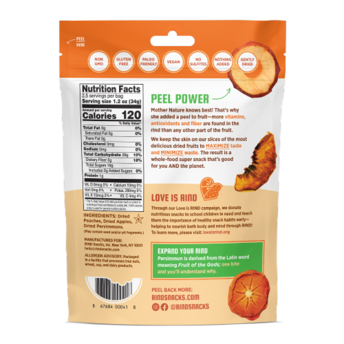 Orchard Dried Fruit Blend Perspective: back