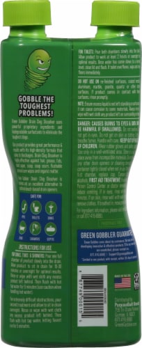 Green Gobbler Drain Clog Dissolver Twin Pack Perspective: back
