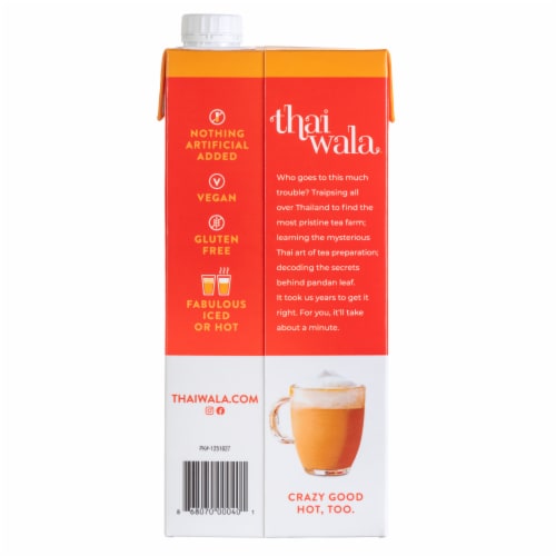 Thaiwala® Original Thai Tea Perspective: back
