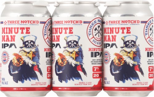 Three Notch’d Minute Man IPA Perspective: back