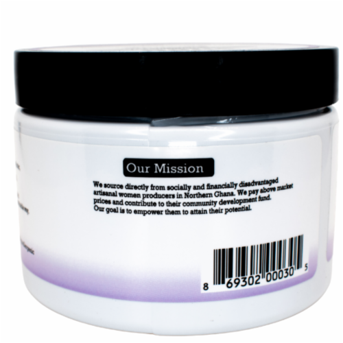 True Shea® Lavender Shea Butter Hand Moisturizing Cream Perspective: back