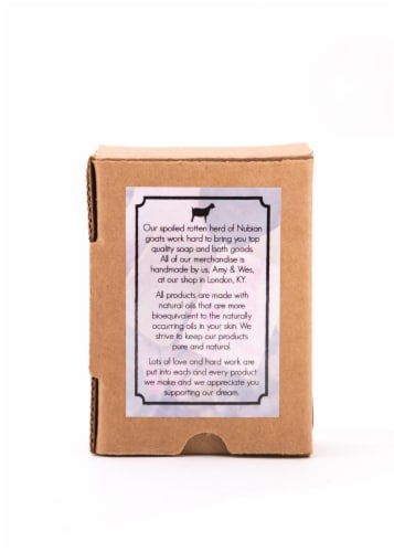 Rock Bottom Oatmeal Goat Milk Soap Perspective: back