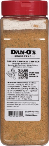 Dan-O's™ Spicy Seasoning Perspective: back