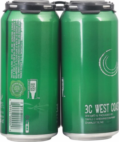 Triple C Brewing Co. 3C India Pale Ale Perspective: back
