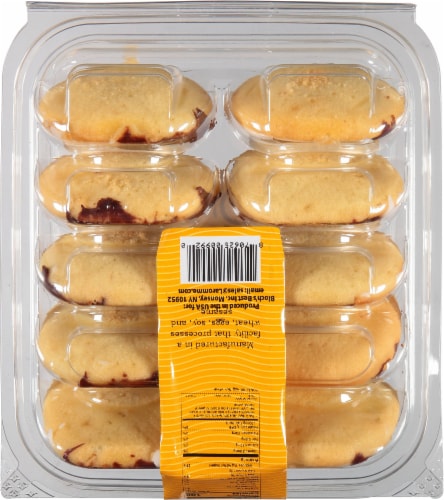 Laromme™ Black and White Iced Cookies Perspective: back