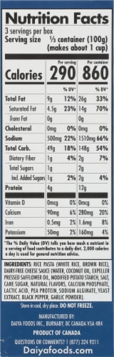 Daiya™ Dairy-Free Gluten-Free Alfredo Style Vegan Mac & Cheese Perspective: back