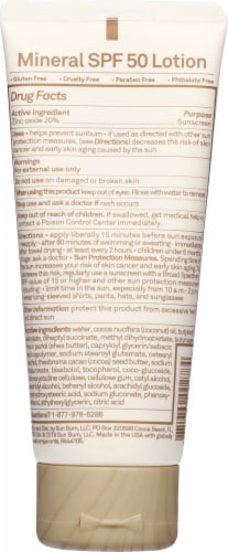 Baby Bum Mineral 50 Fragrance Free Sunscreen Lotion SPF 50 Perspective: back