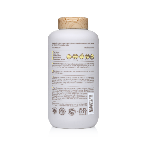 Baby Bum™ Natural Fragrance Bubble Bath Perspective: back