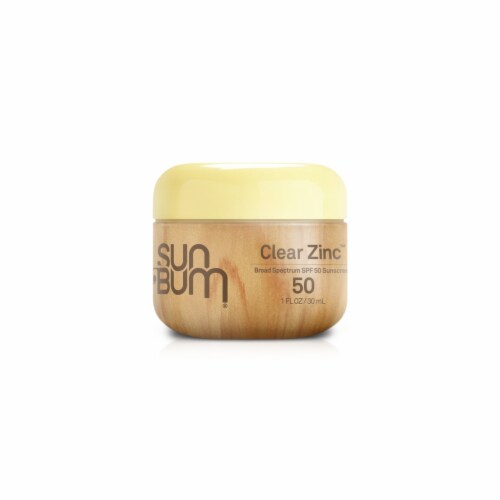 Sun Bum Clear Zinc Sunscreen SPF 50 Perspective: back