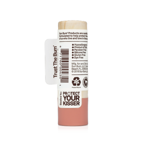 Sun Bum Sand Bar Tinted Sunscreen Lip Balm SPF 15 Perspective: back