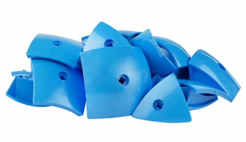 Geomag Kor Egg Covers - Blue - 26-Piece Creative Magnet Cover Addition Perspective: back