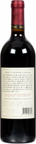South Coast Winery Cabernet Sauvignon Perspective: back