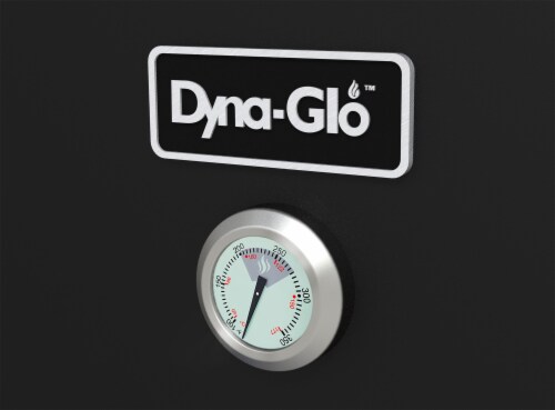 Dyna-Glo Vertical Charcoal Smoker Perspective: back