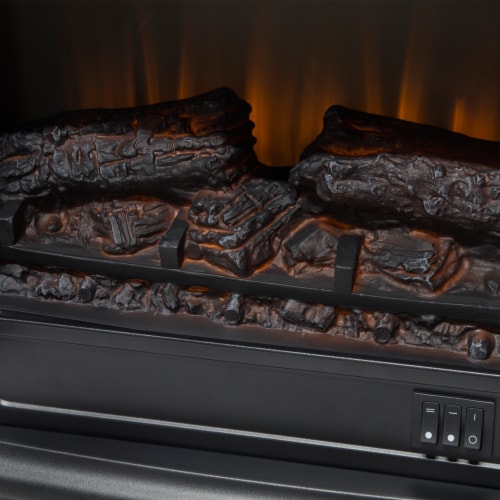 Pleasant Hearth Infrared Electric Stove with 2-Stage Heater Perspective: back