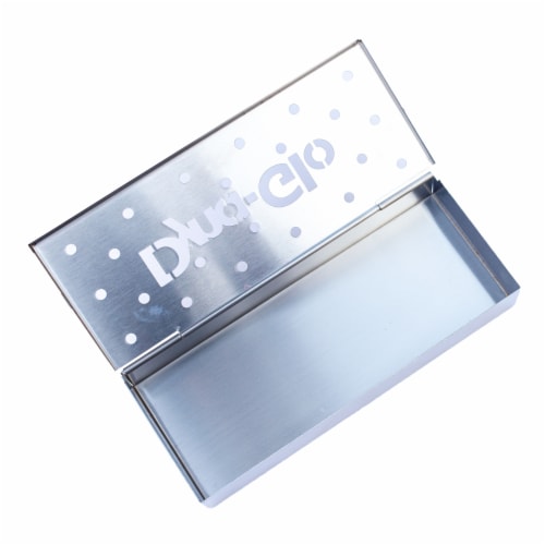 DynaGlo Hinged Stainless Steel Smoker Box, 1 ct Fry’s Food Stores